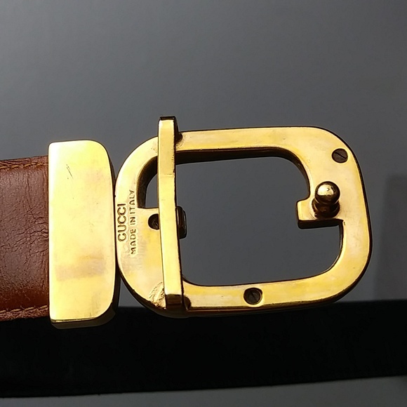 Gucci Belt Made In Italy Women\'s Belt Size 29 - 100/40 Black/Brown main image 16